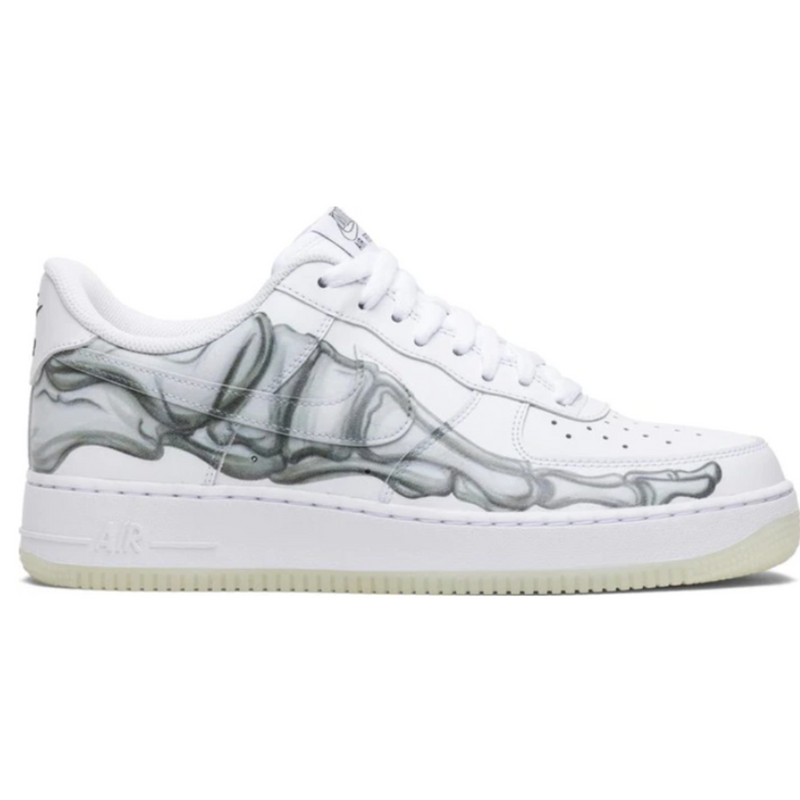 Tênis Air Force 1 Low White Skeleton