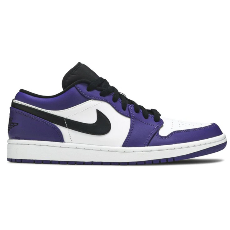 Tênis Air Jordan 1 Low Court Purple White
