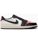 Tênis Air Jordan 1 Low Og X Paris Saint-Germain Sail Off Noir