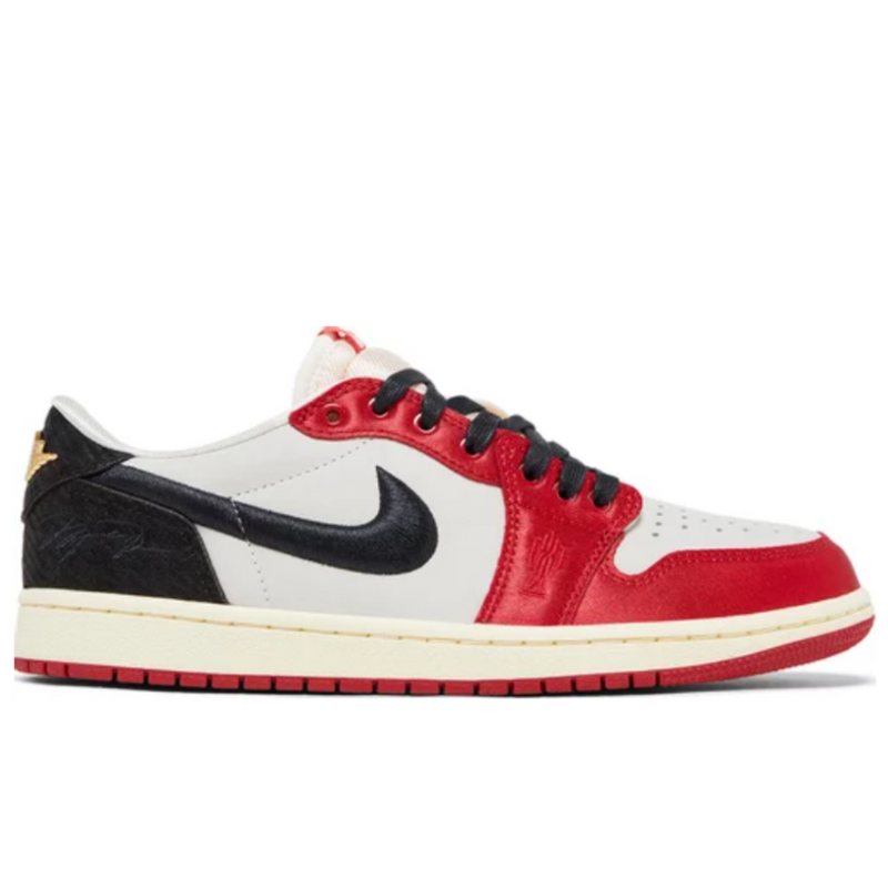 Tênis Air Jordan 1 Retro Low Trophy Room x OG SP 'Rookie Card - Away'