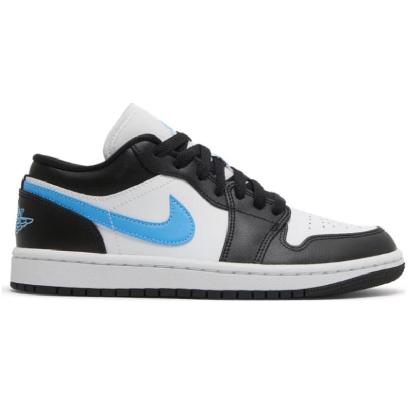 Tênis Air Jordan 1 Low Black University Blue White