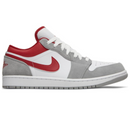 Tênis Air Jordan 1 Low Light Smoke Grey Red