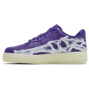 Tênis Air Force 1 Low Purple Skeleton