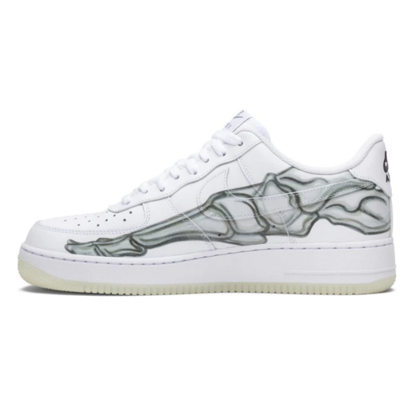 Tênis Air Force 1 Low White Skeleton