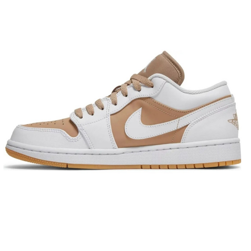 Tênis Air Jordan 1 Low Hemp white