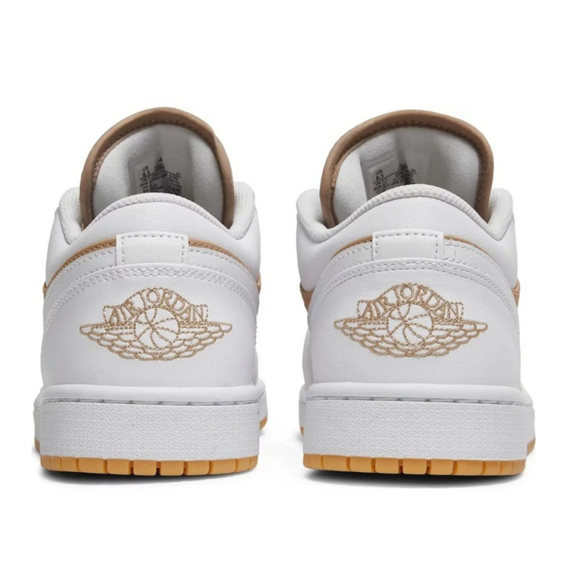 Tênis Air Jordan 1 Low Hemp white