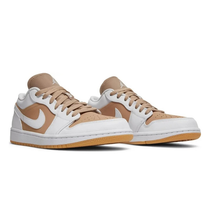 Tênis Air Jordan 1 Low Hemp white