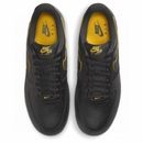 Tênis Nike Air Force 1 Black University Gold