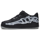 Tênis Air Force 1 Low Black Skeleton Halloween