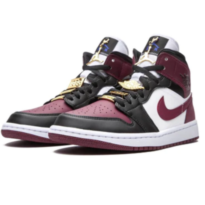 Tênis Air Jordan 1 Mid Dark Beetroot