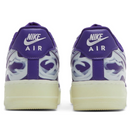 Tênis Air Force 1 Low Purple Skeleton
