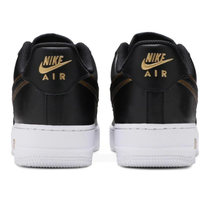 Tênis Nike Air Force 1 '07 LV8 'Metallic Swoosh Pack - Black