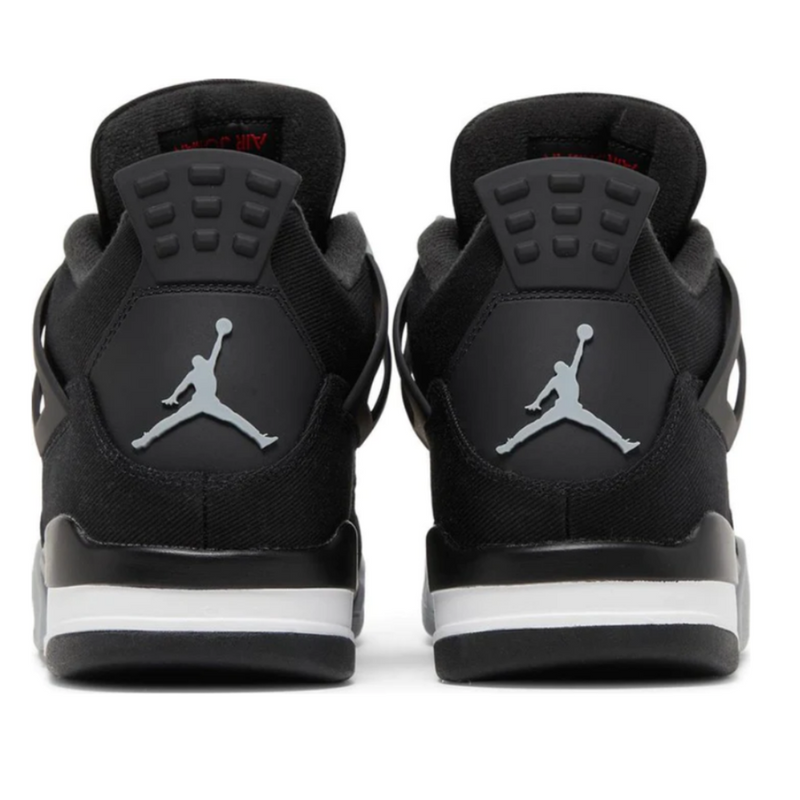 Tênis Air Jordan 4 Retro Black Canvas