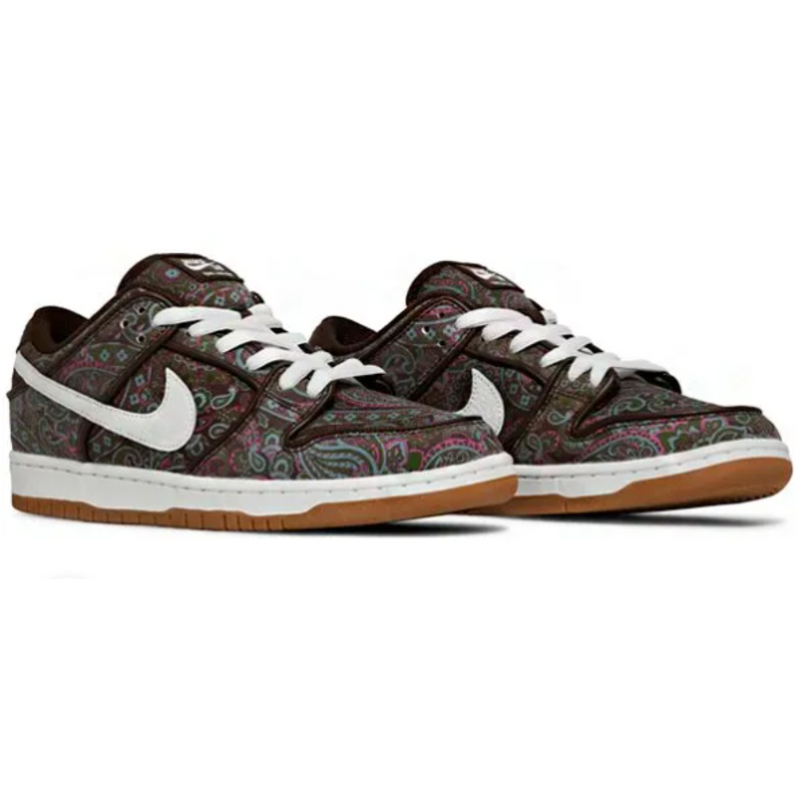 Tênis Nike Dunk Low SB Paisley Brown