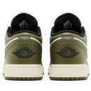 Tênis Air Jordan 1 Low 'Black Toe Medium Olive’