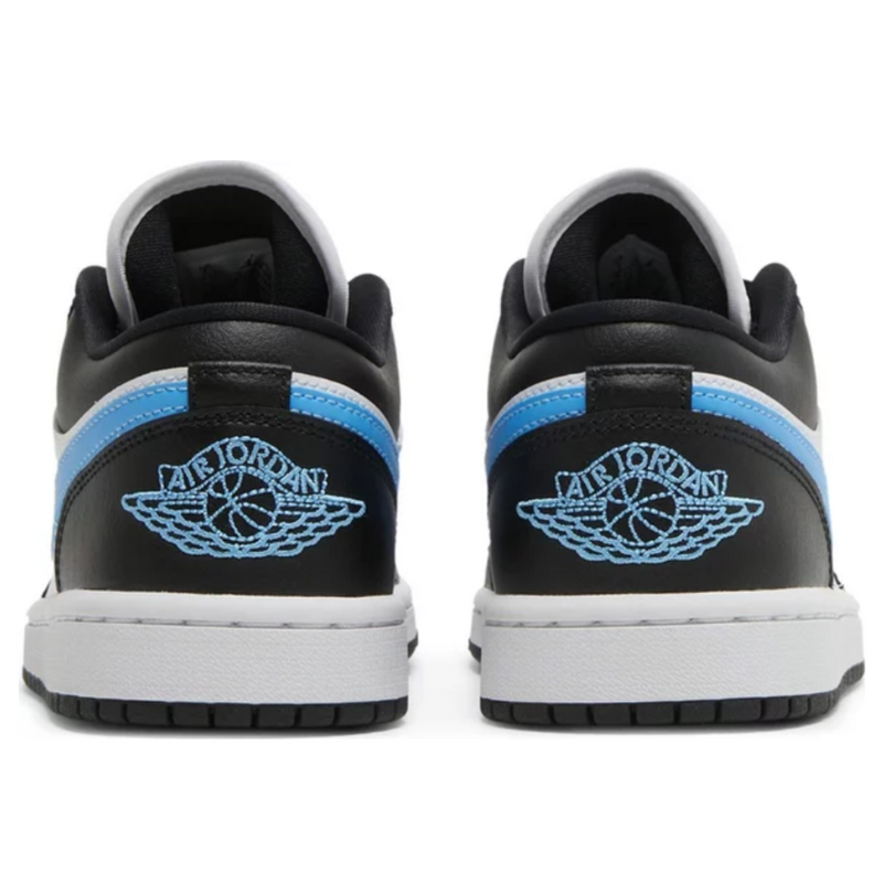 Tênis Air Jordan 1 Low Black University Blue White