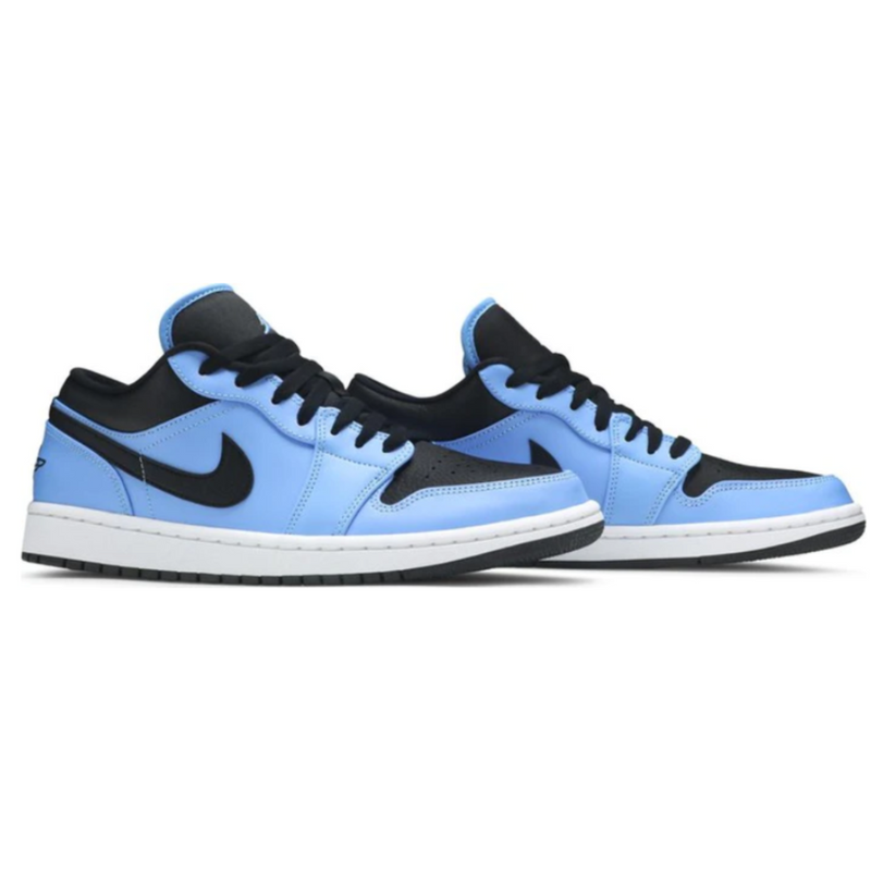 Tênis Air Jordan 1 Low - University Blue Black