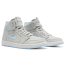 Tênis Nike Air Jordan 1 High Zoom Comfort 'Cool Grey Light Blue'