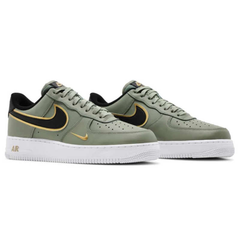 Tênis Nike Air Force 1 '07 LV8 'Metallic Swoosh Pack - Oil Green'