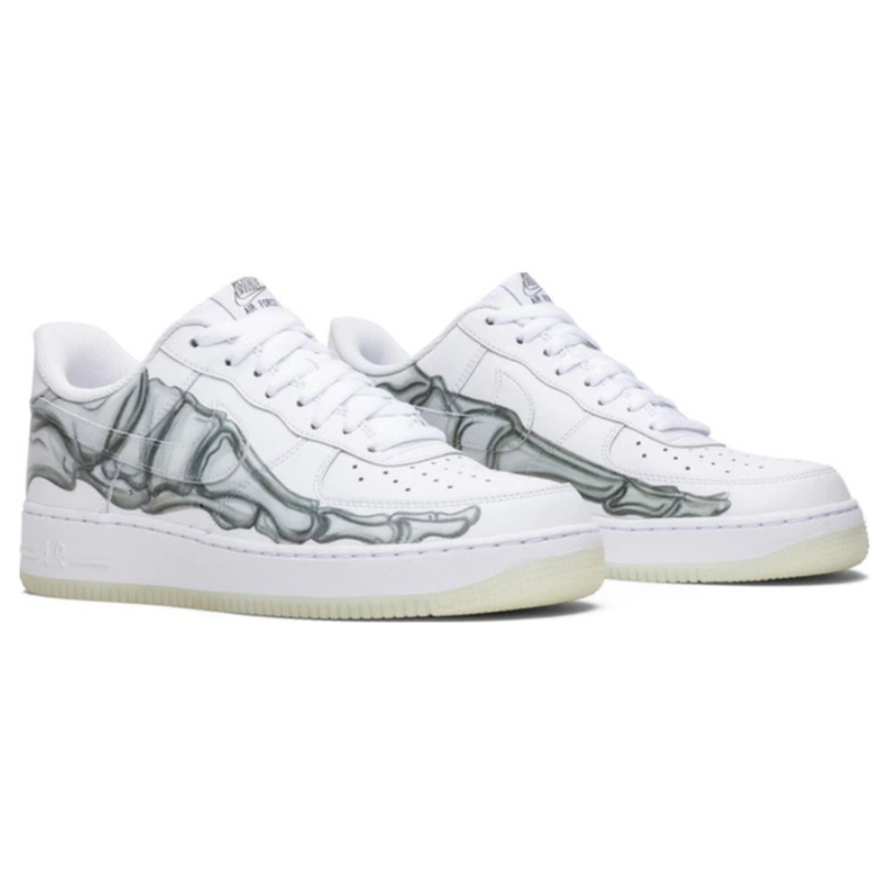 Tênis Air Force 1 Low White Skeleton