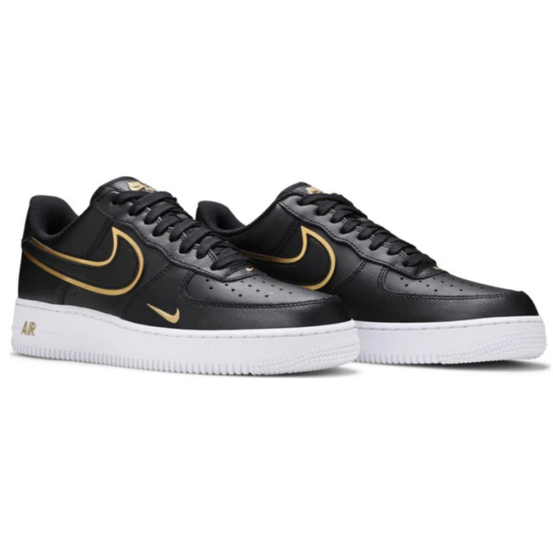 Tênis Nike Air Force 1 '07 LV8 'Metallic Swoosh Pack - Black