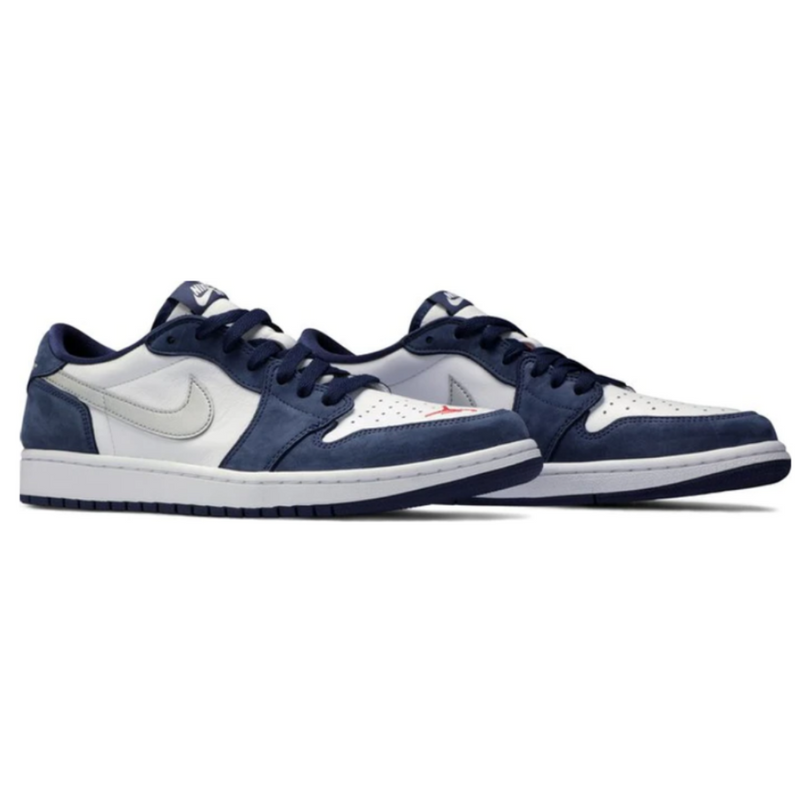 Tênis Eric Koston x Air Jordan 1 Low SB 'Midnight Navy'