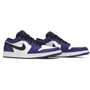 Tênis Air Jordan 1 Low Court Purple White