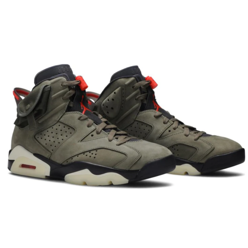 Travis Scott X Air Jordan 6 “Medium Olive”
