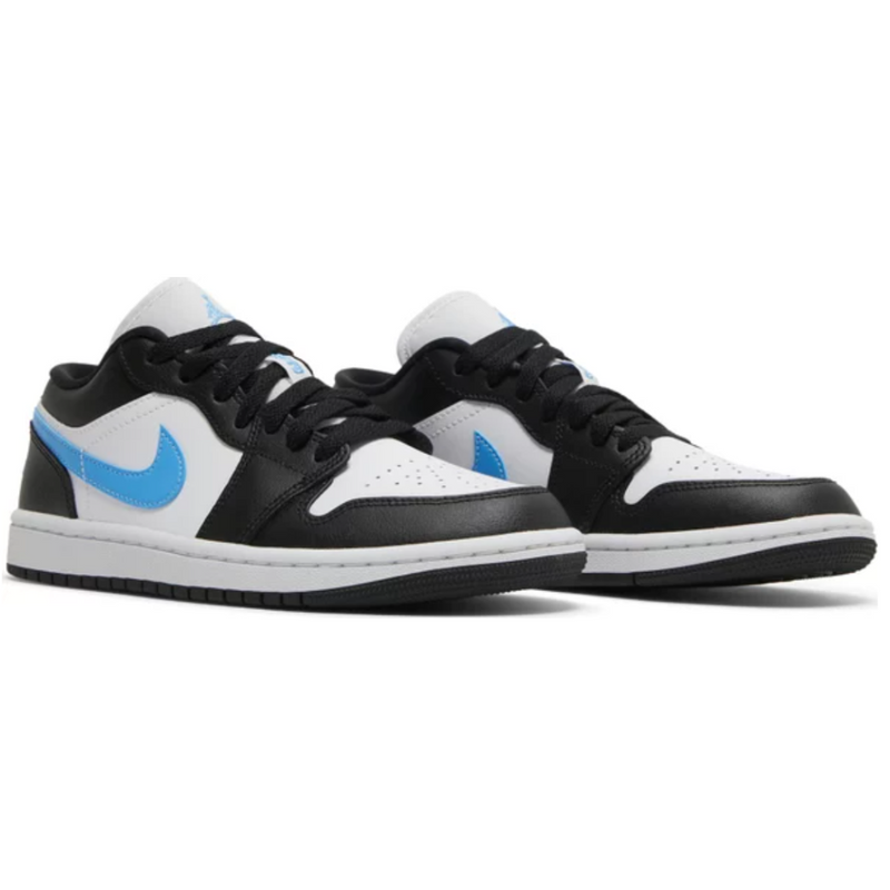 Tênis Air Jordan 1 Low Black University Blue White