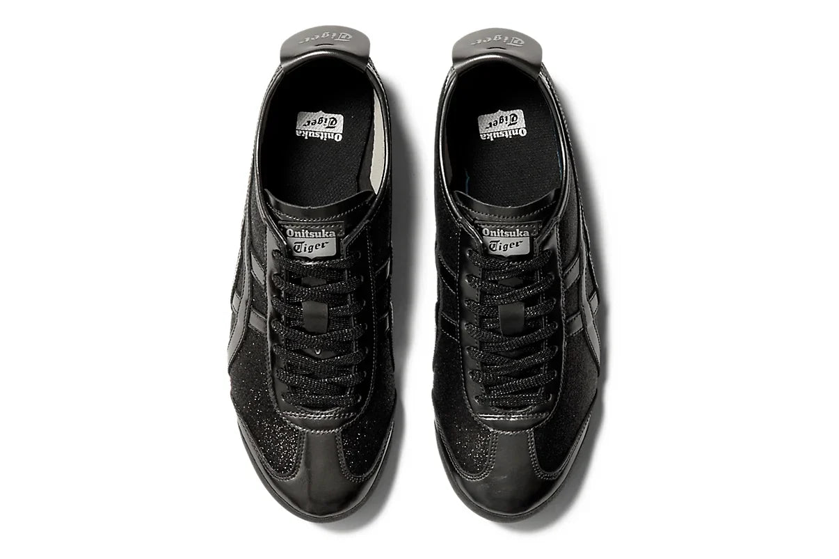Onitsuka Tiger Mexico 66 Glitter Pack Black Gunmetal Preto