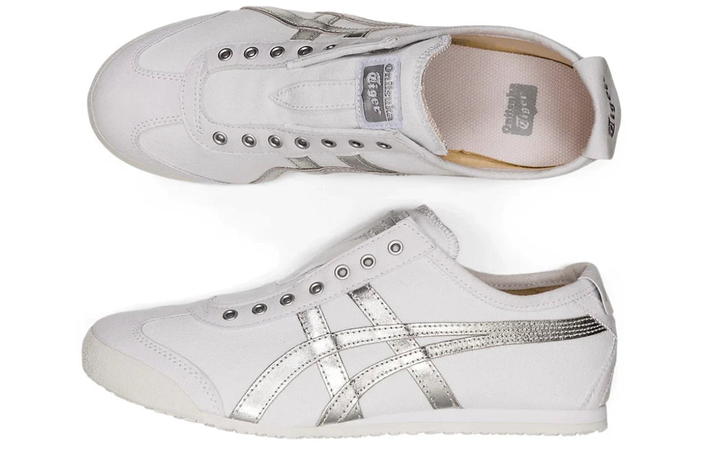 Onitsuka Tiger Mexico 66 Slip-On White Pure Silver Prateado